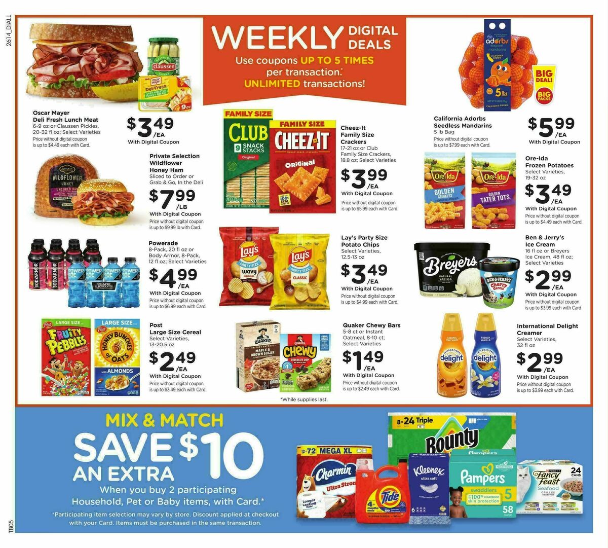 Baker's Weekly Ad from May 6
