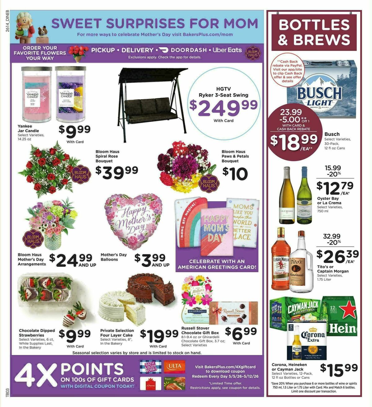 Baker's Weekly Ad from May 6