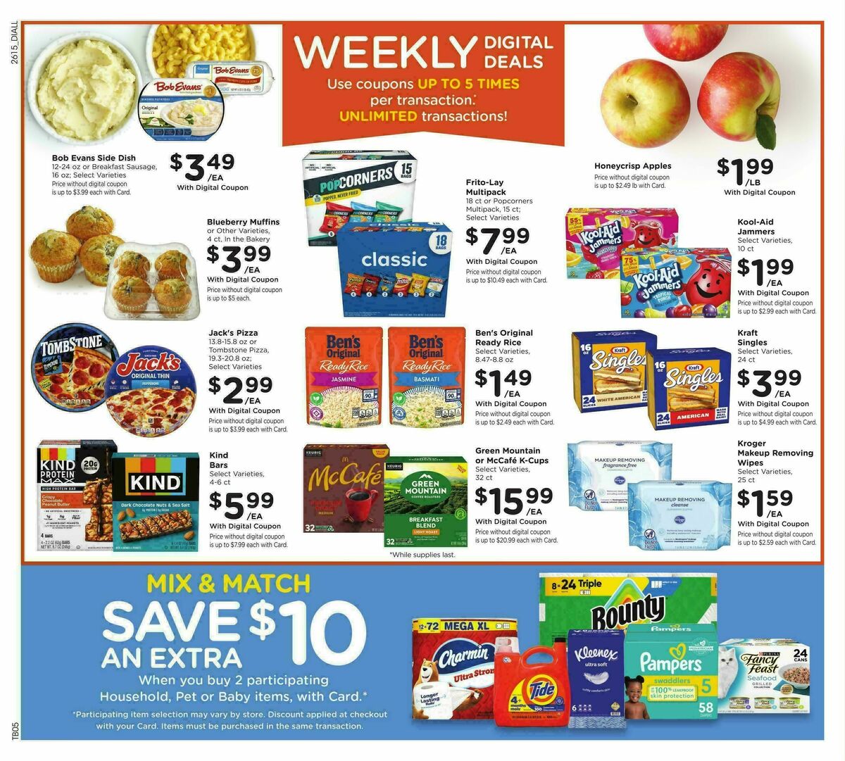 Baker's Weekly Ad from May 13