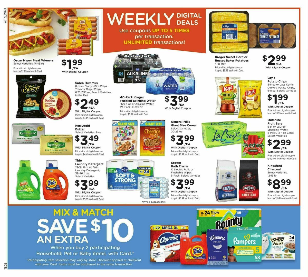 Baker's Weekly Ad from May 20