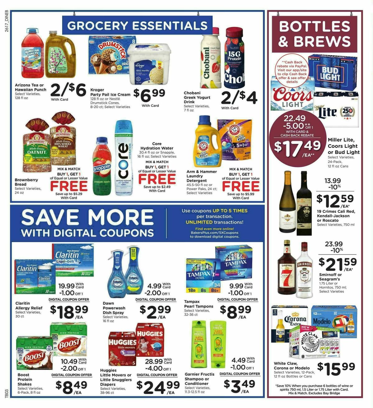 Baker's Weekly Ad from May 27