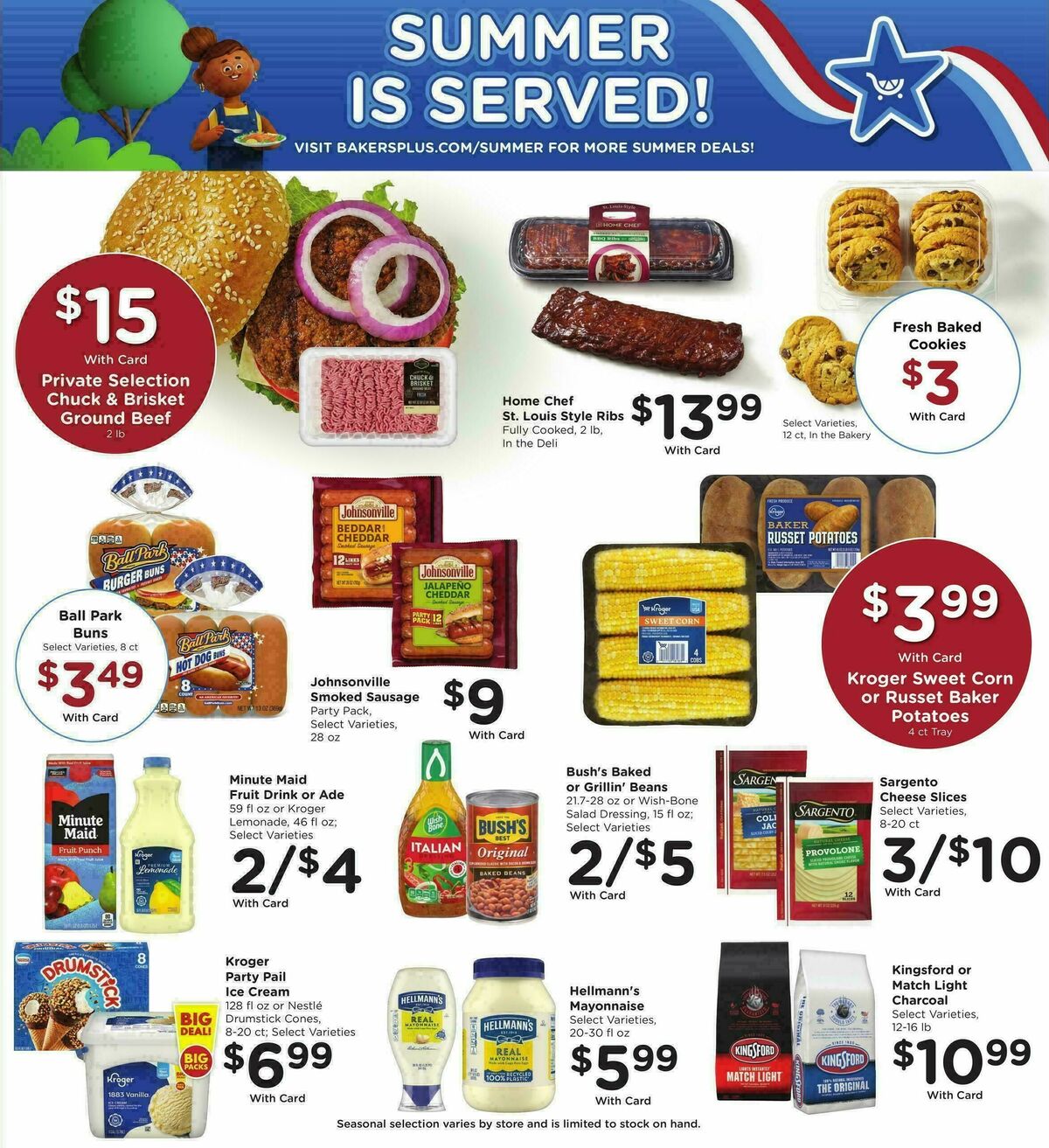 Baker's Weekly Ad from June 3