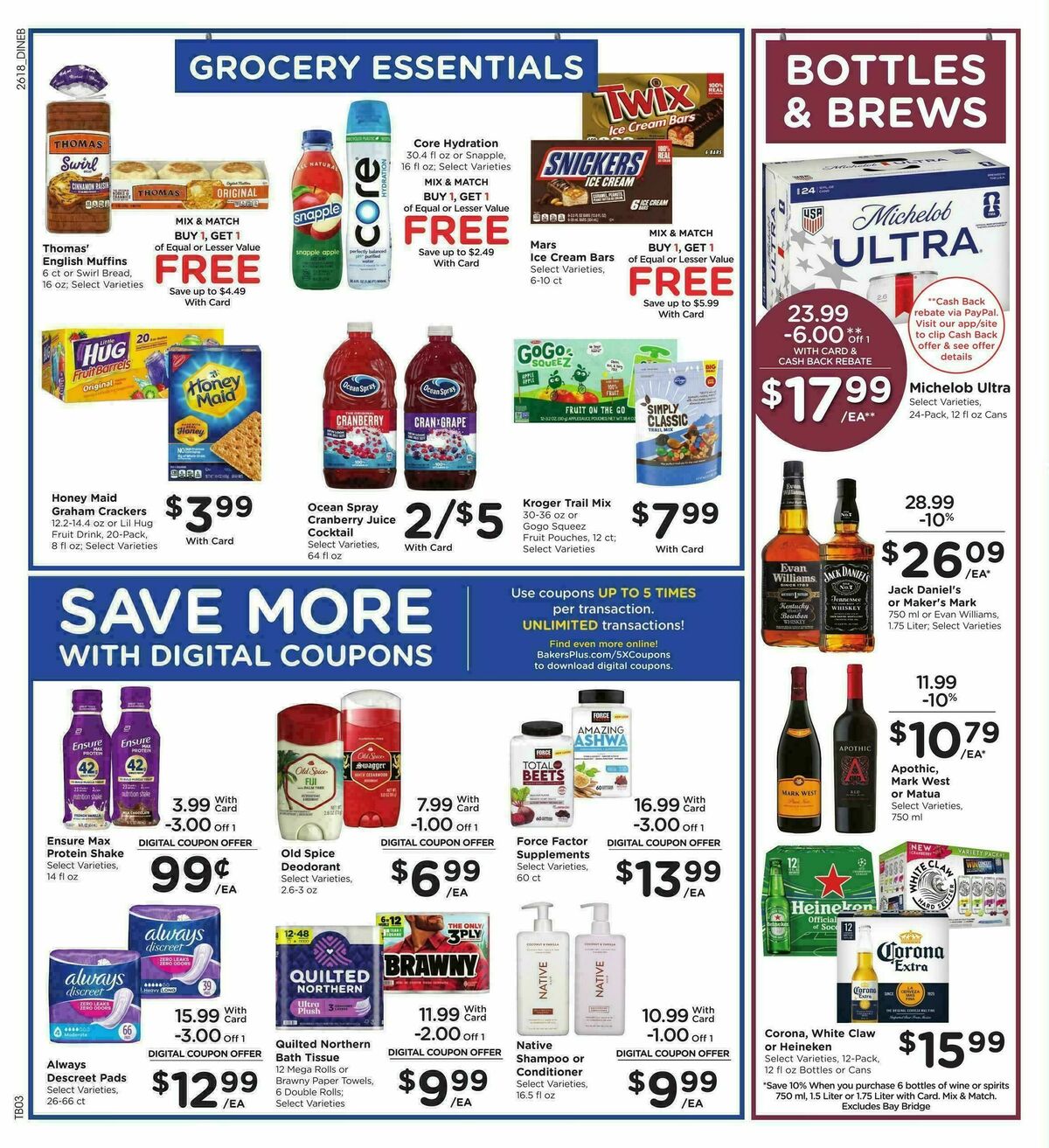 Baker's Weekly Ad from June 3