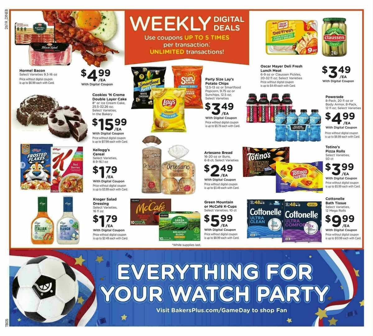 Baker's Weekly Ad from June 10