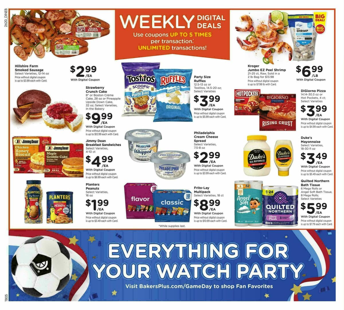 Baker's Weekly Ad from June 17