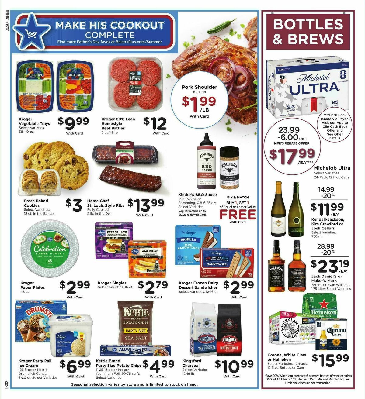 Baker's Weekly Ad from June 17