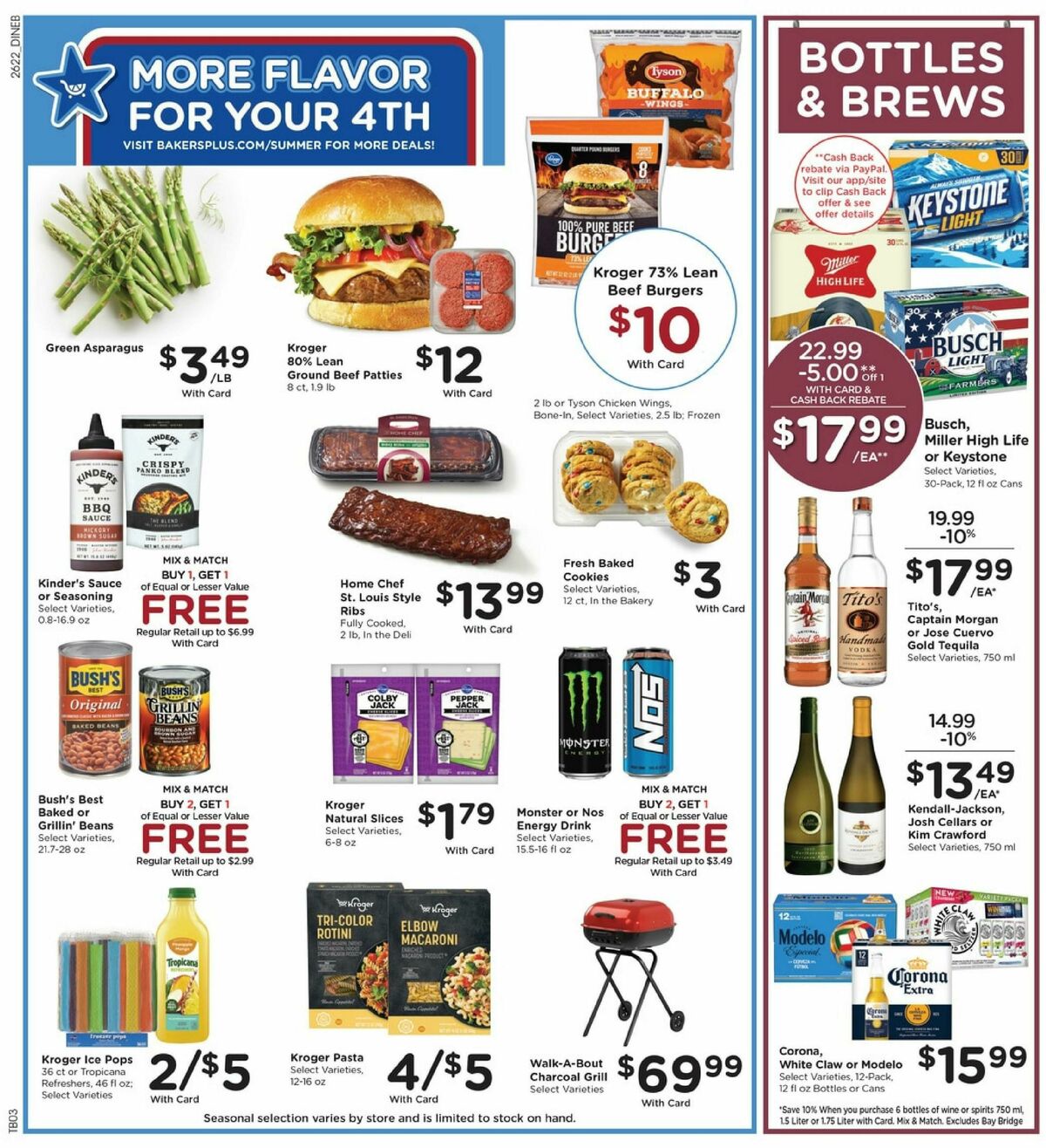 Baker's Weekly Ad from July 1