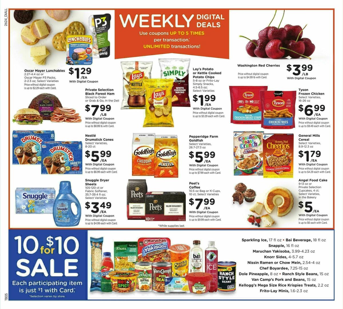 Baker's Weekly Ad from July 15