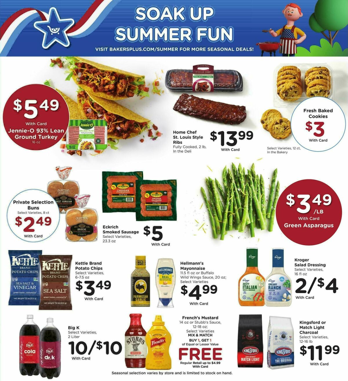 Baker's Weekly Ad from July 22
