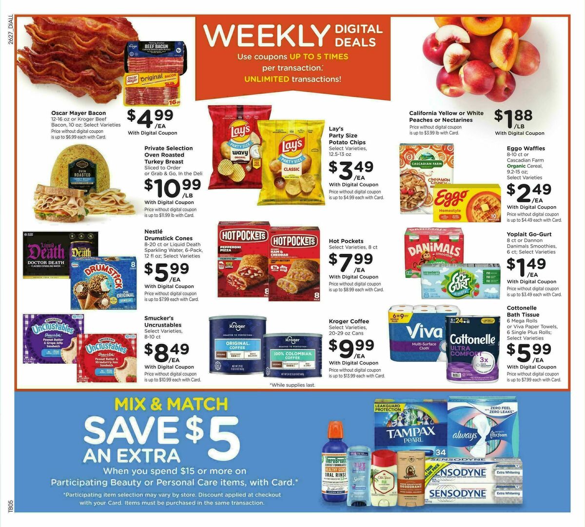 Baker's Weekly Ad from August 5