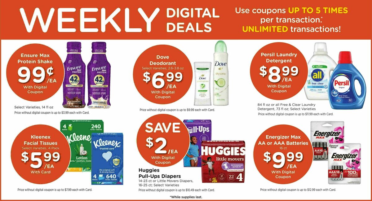 Baker's Weekly Ad from August 5
