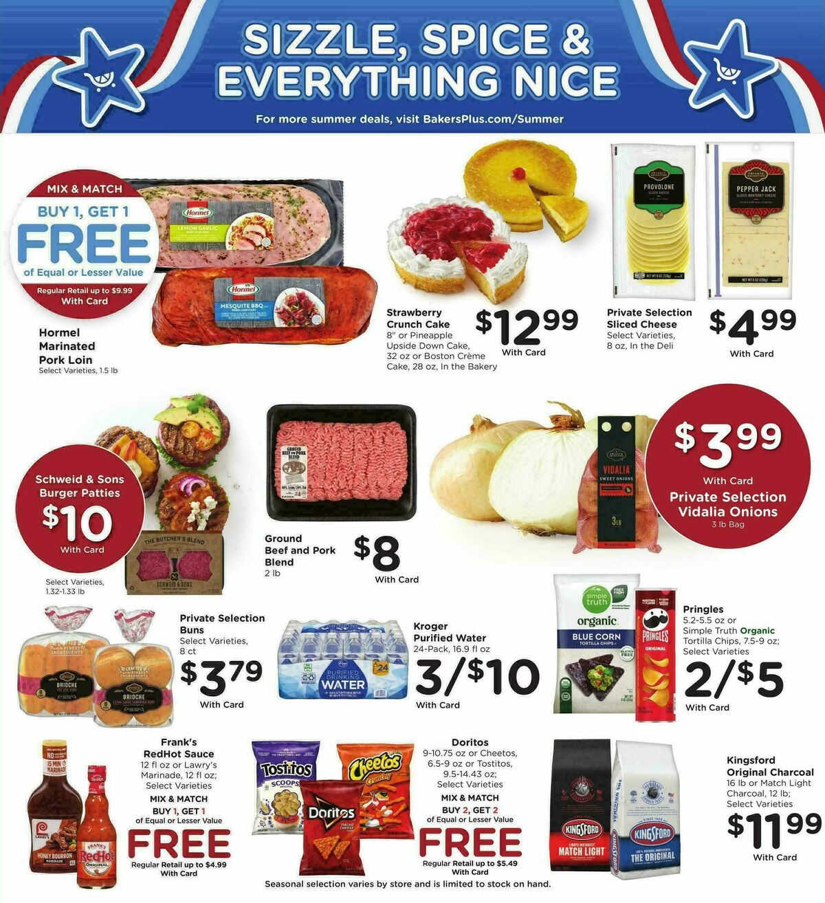 Baker's Weekly Ad from August 5