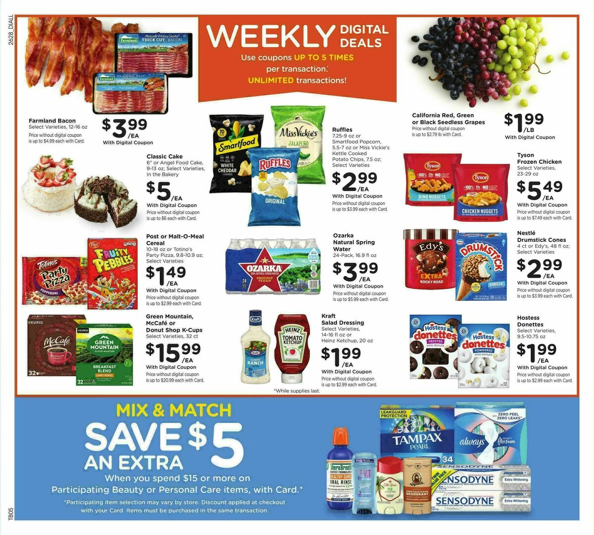 Baker's Weekly Ad from August 12