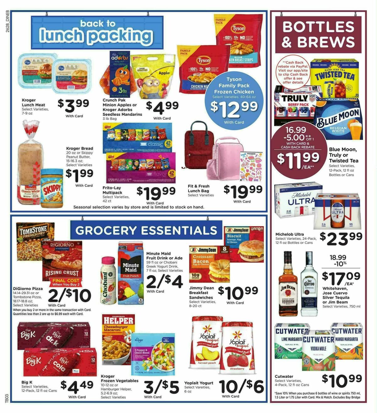 Baker's Weekly Ad from August 12