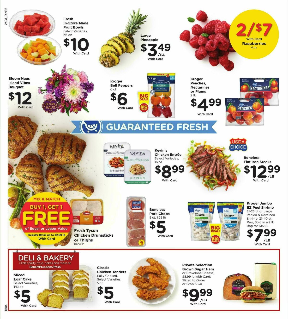 Baker's Weekly Ad from August 12