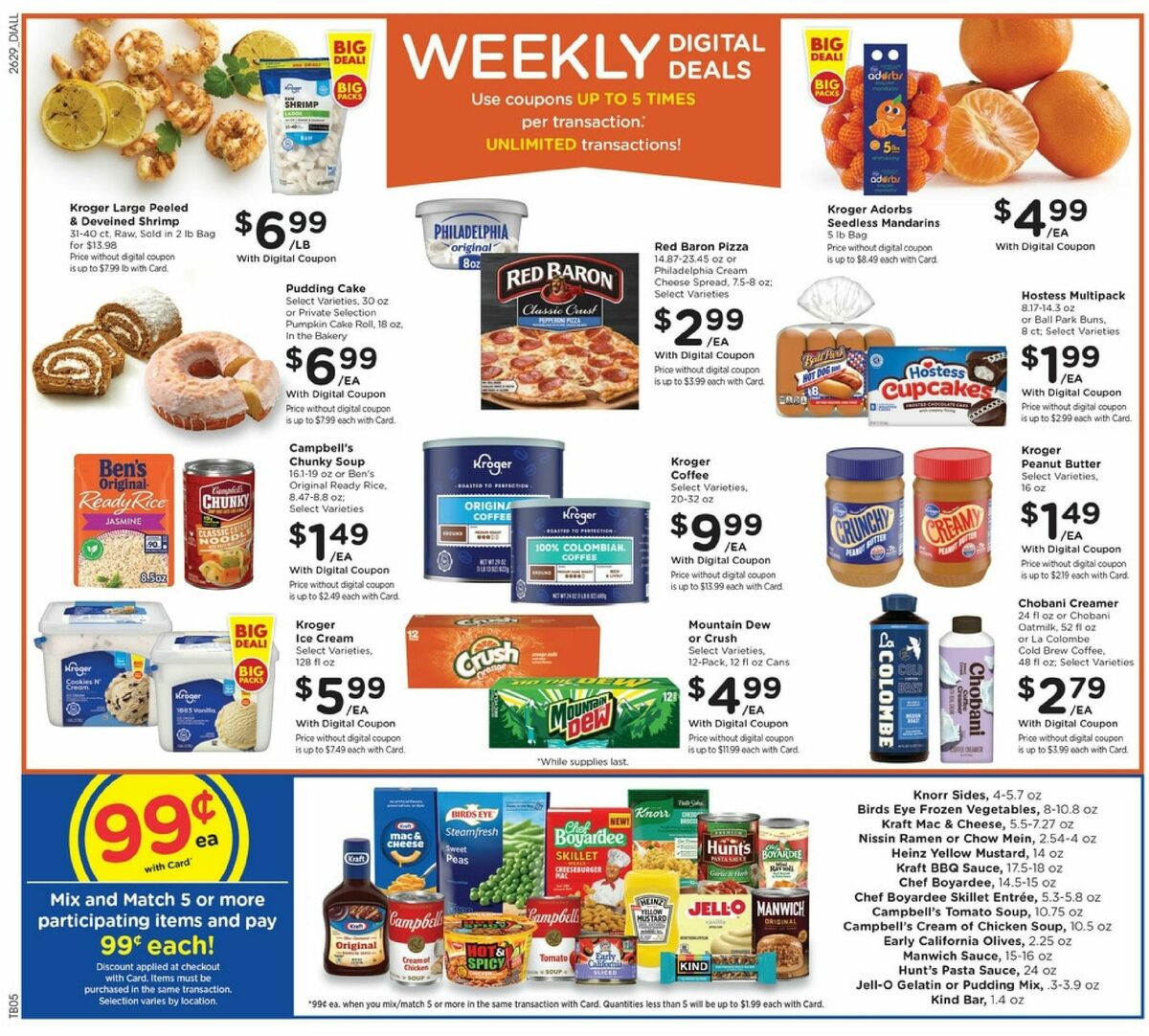 Baker's Weekly Ad from August 19