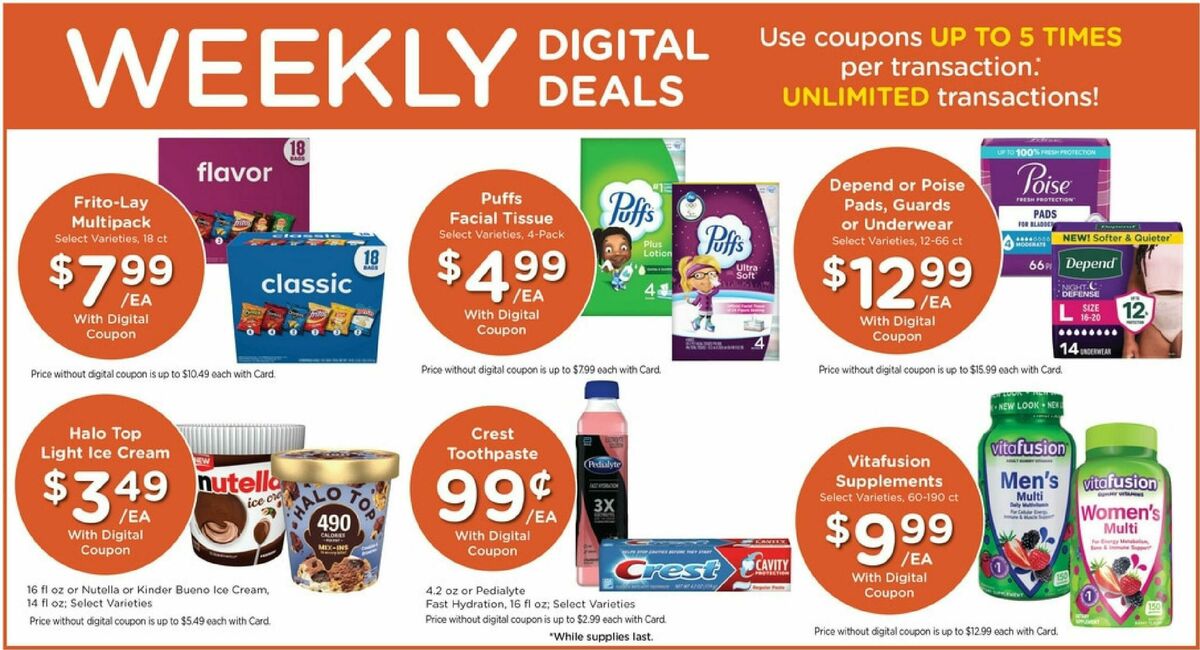 Baker's Weekly Ad from August 19