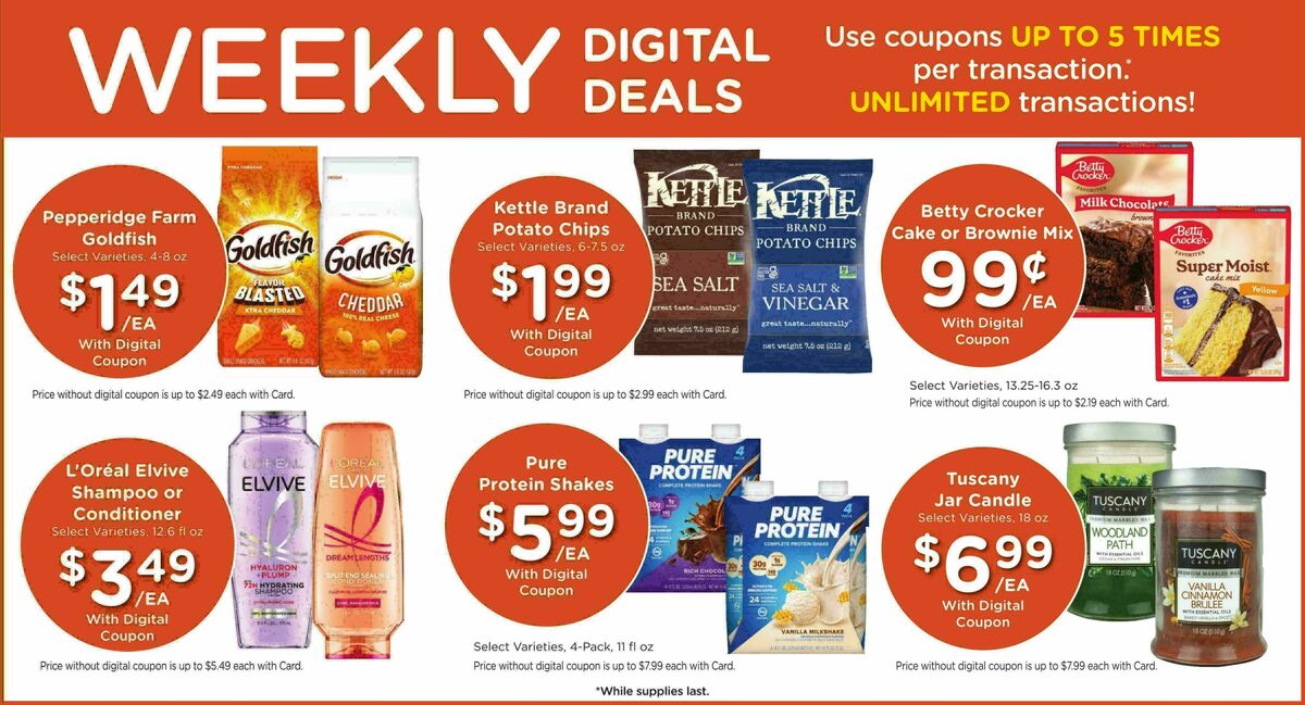 Baker's Weekly Ad from August 26