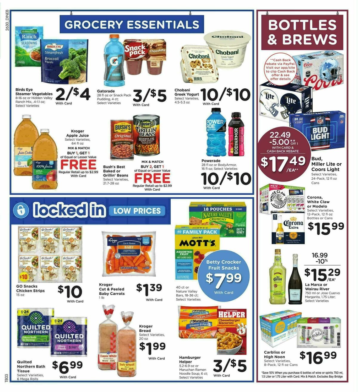 Baker's Weekly Ad from August 26