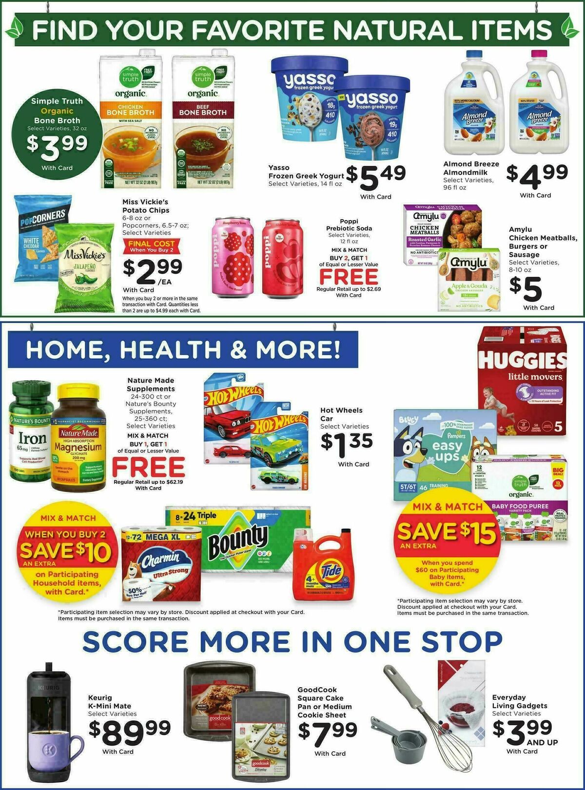 Baker's Weekly Ad from September 2