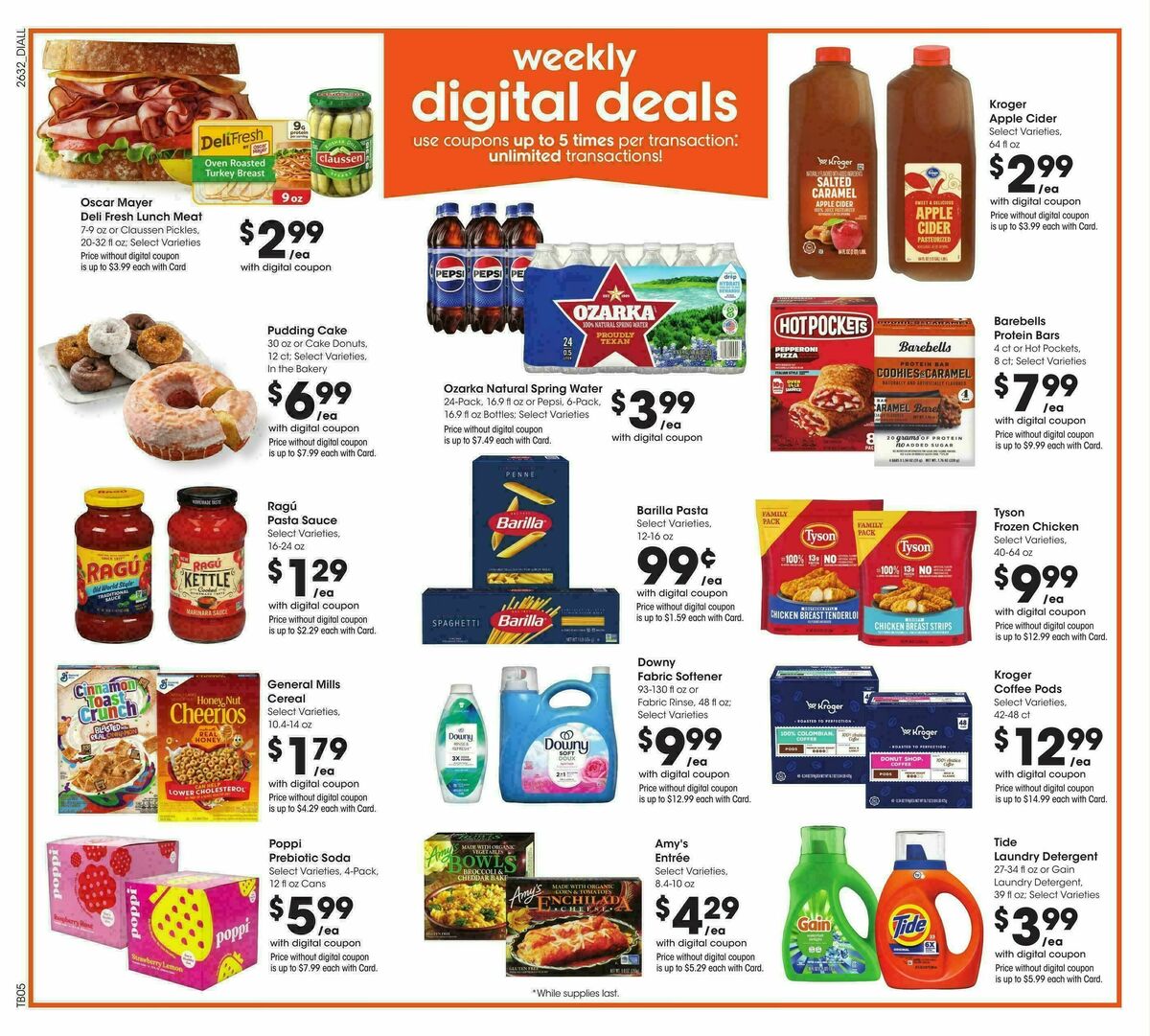 Baker's Weekly Ad from September 9