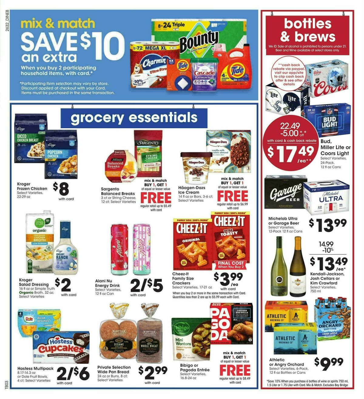 Baker's Weekly Ad from September 9