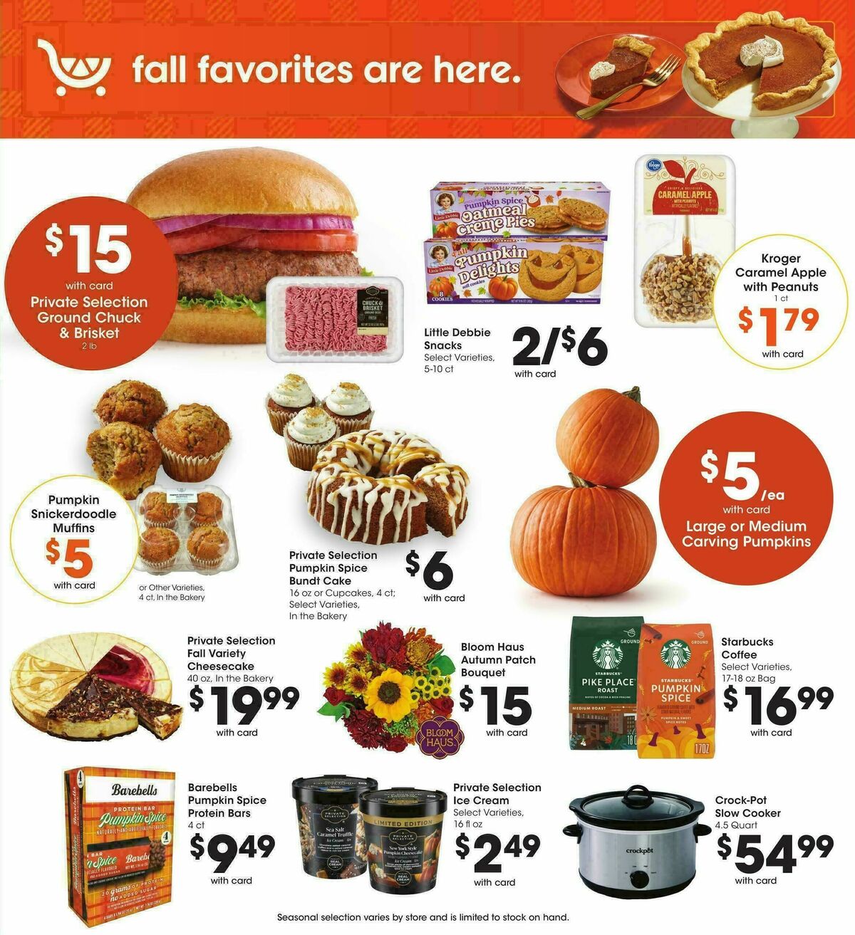 Baker's Weekly Ad from September 16