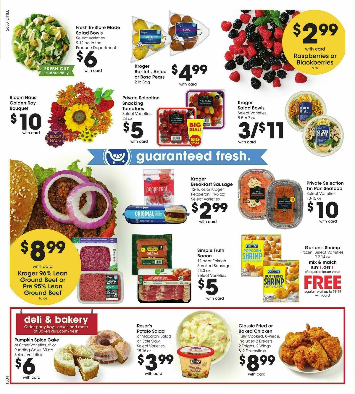 Baker's Weekly Ad from September 16