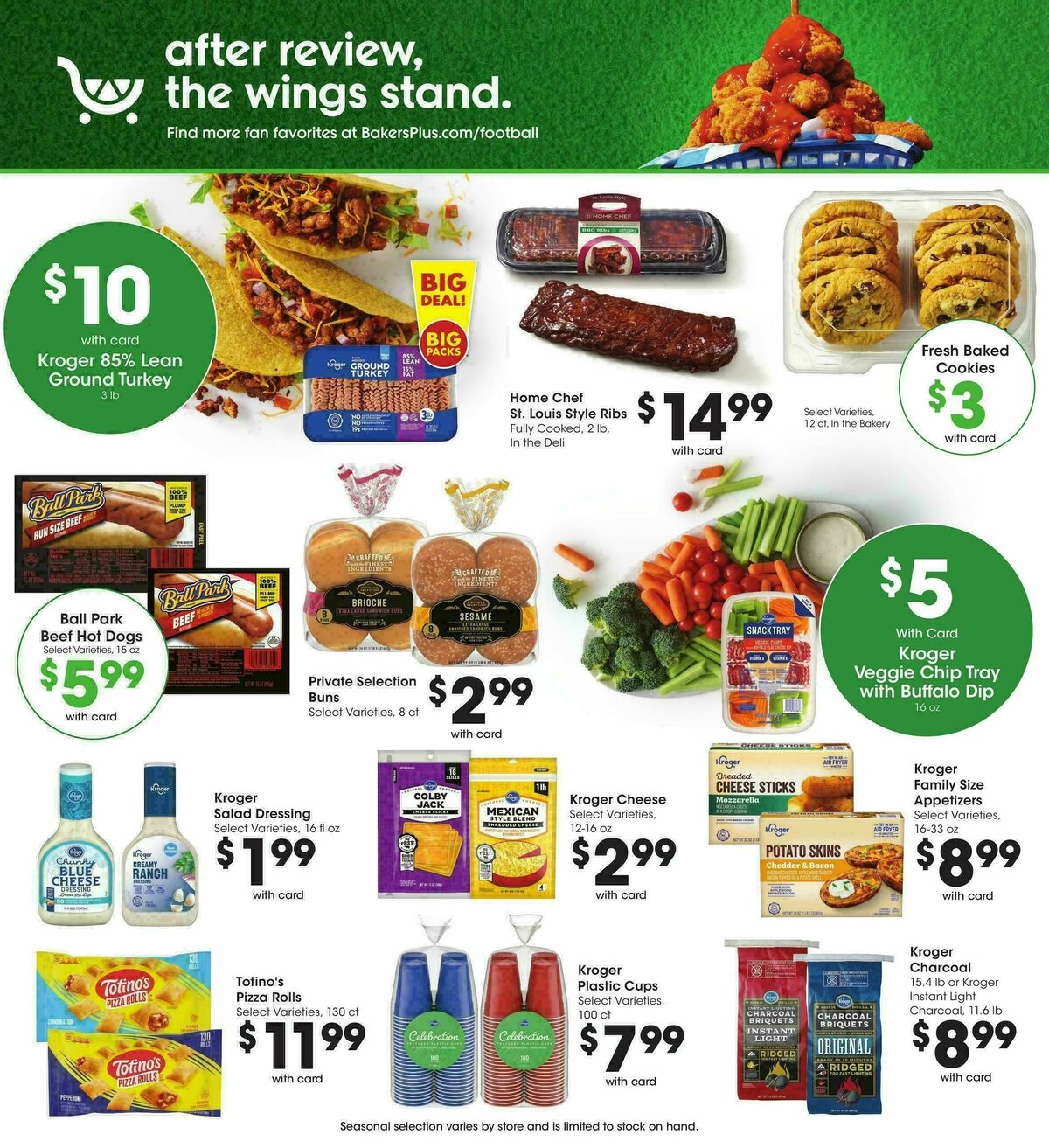 Baker's Weekly Ad from September 16