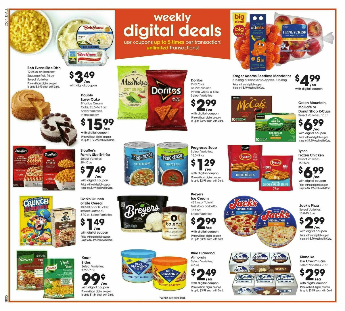 Baker's Weekly Ad from September 23