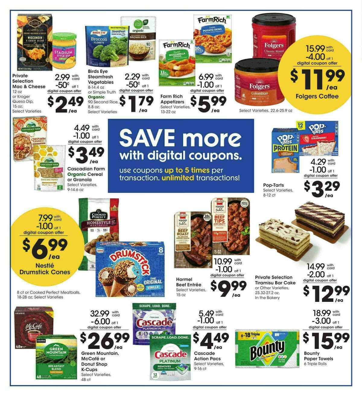 Baker's Weekly Ad from September 23