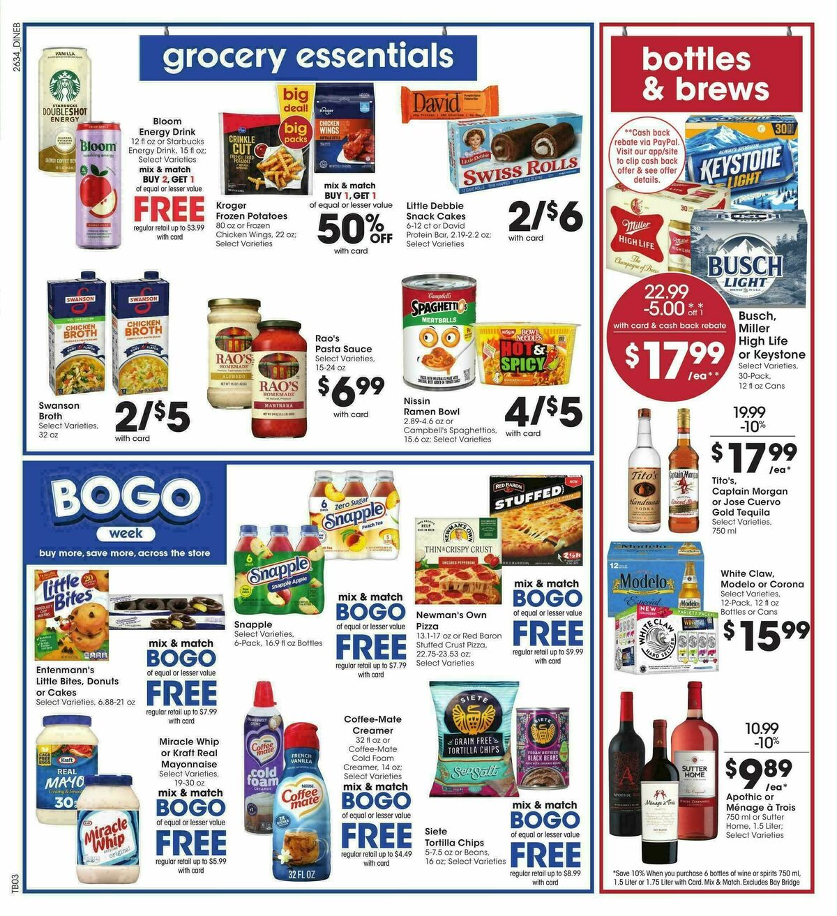 Baker's Weekly Ad from September 23
