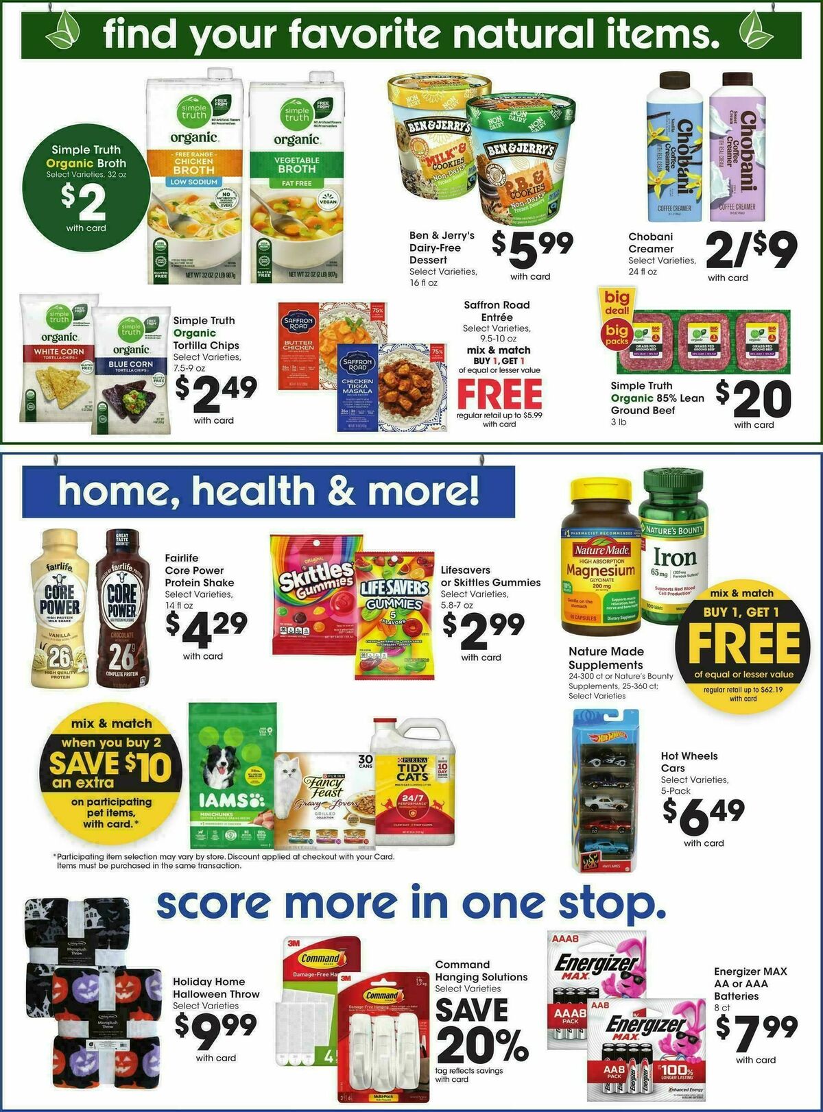 Baker's Weekly Ad from September 23