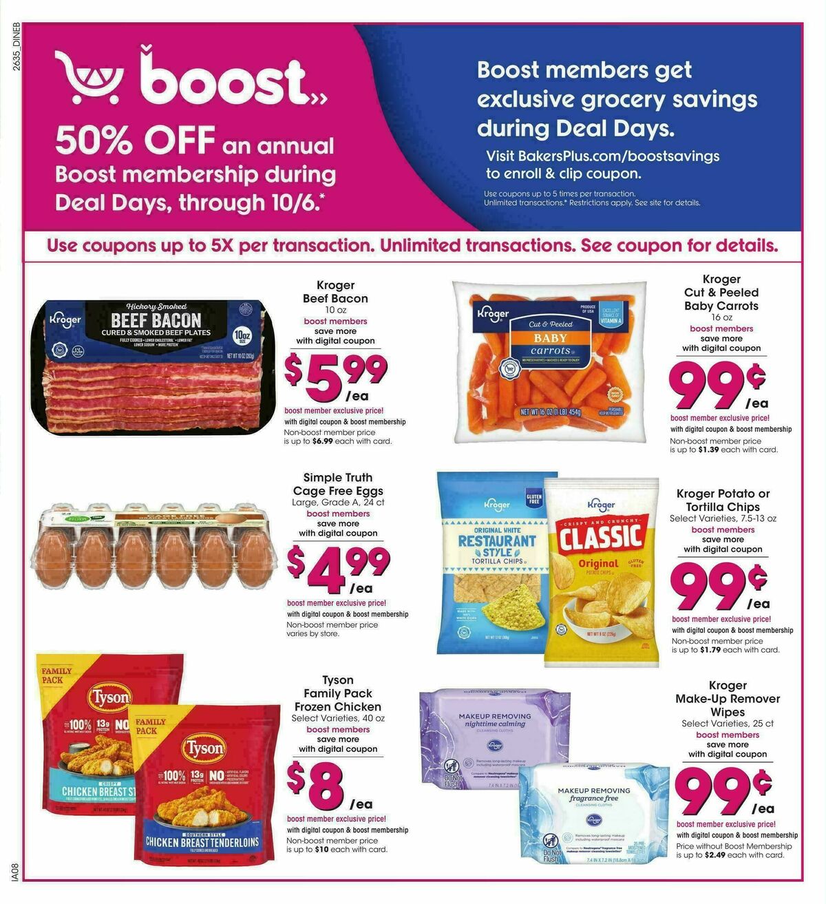 Baker's Weekly Ad from September 30