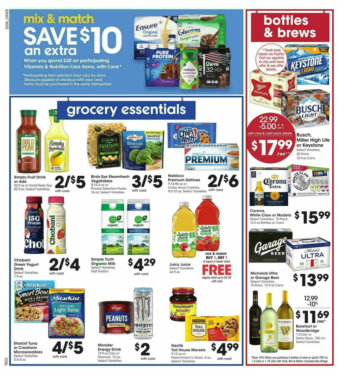 Baker's Weekly Ad from October 7