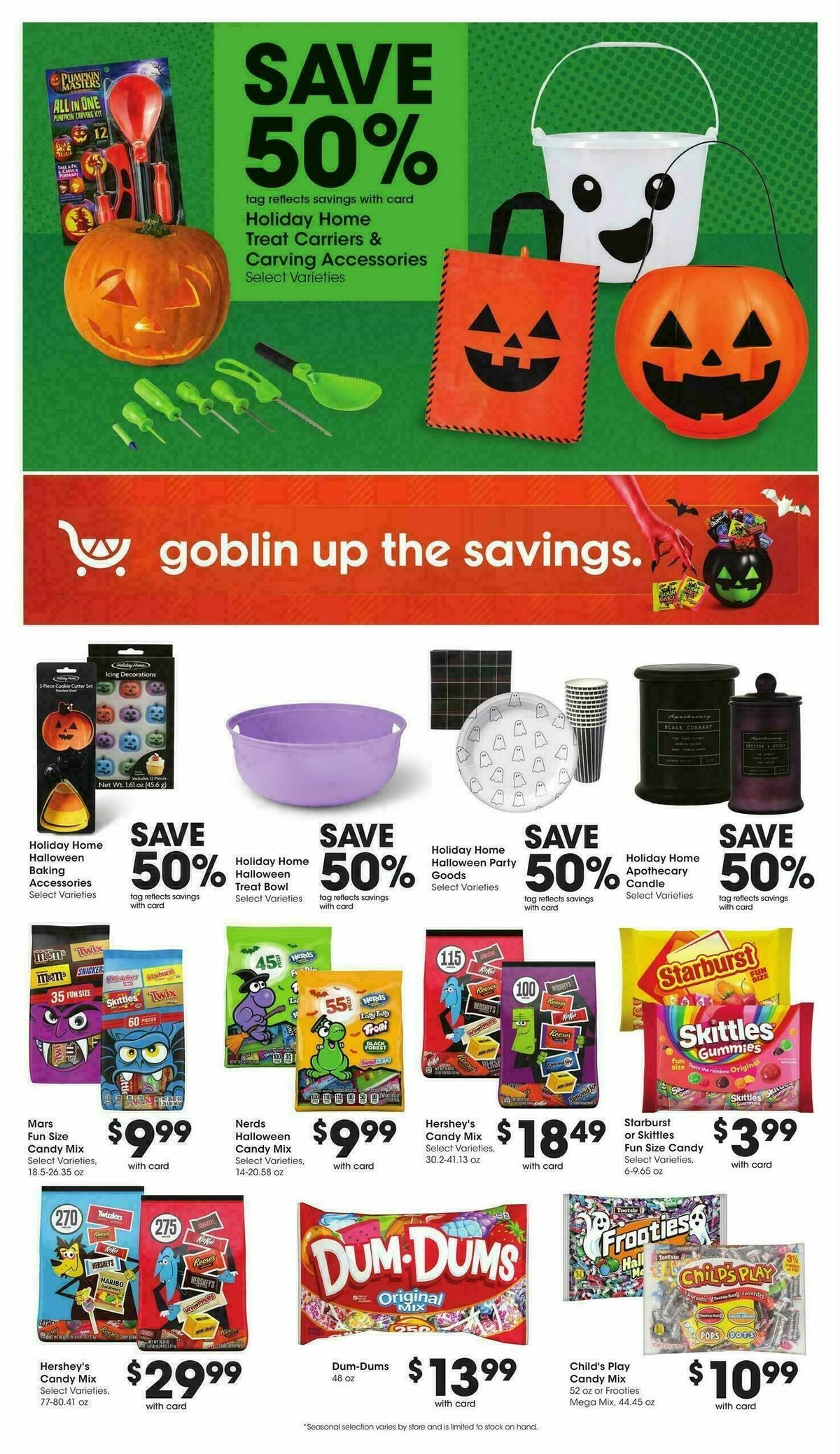 Baker's Weekly Ad from October 14