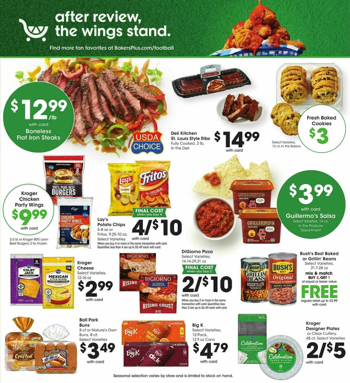 Baker's Weekly Ad from October 14