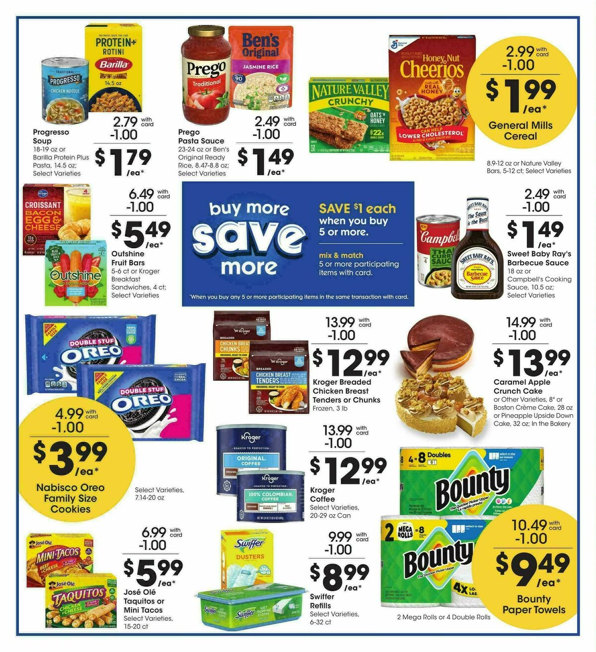 Baker's Weekly Ad from October 21