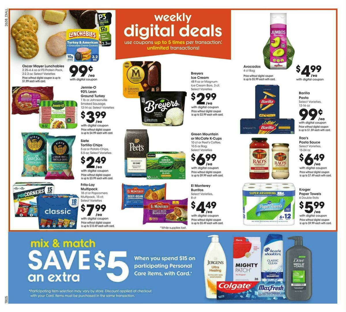 Baker's Weekly Ad from October 21