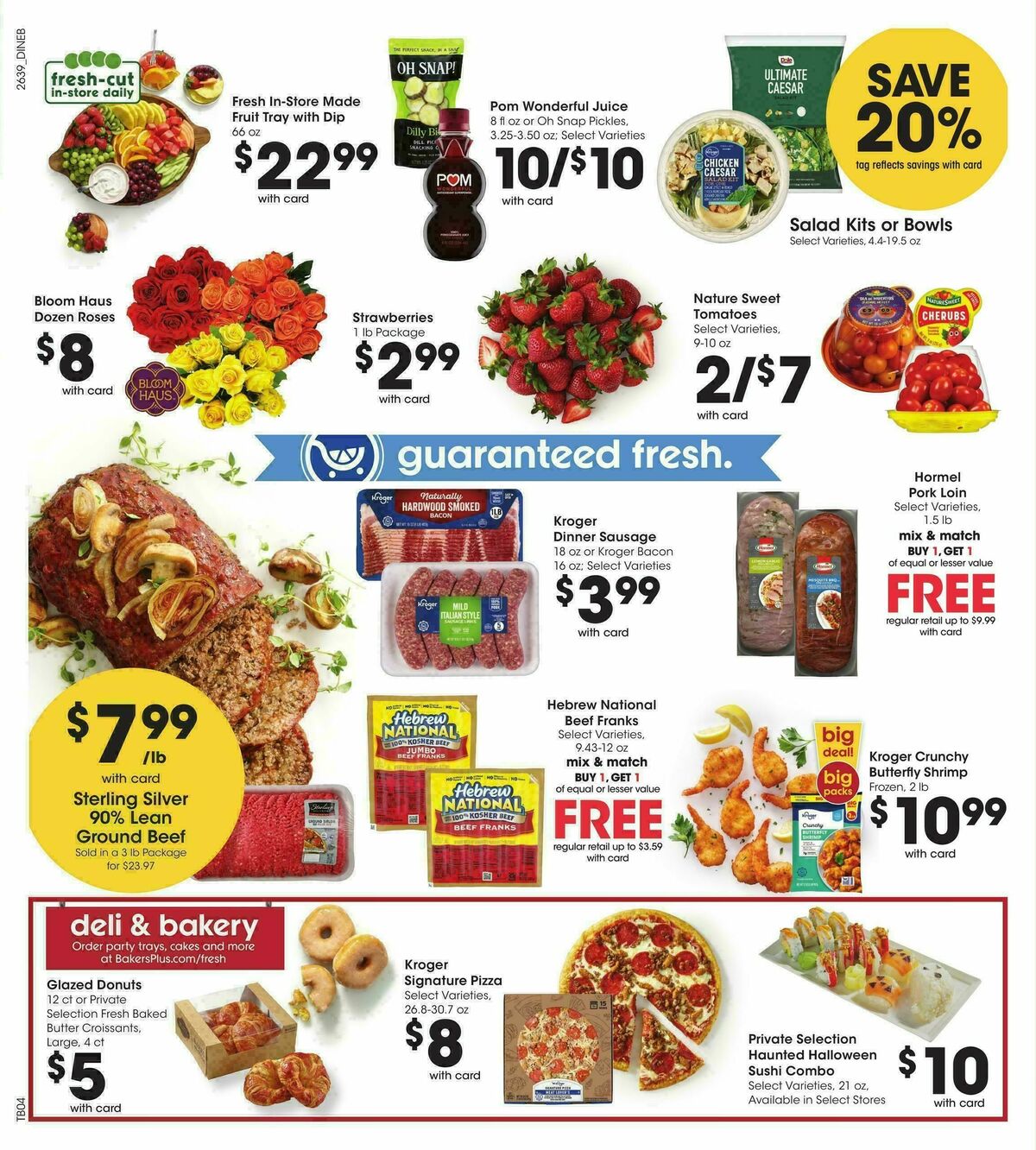 Baker's Weekly Ad from October 28