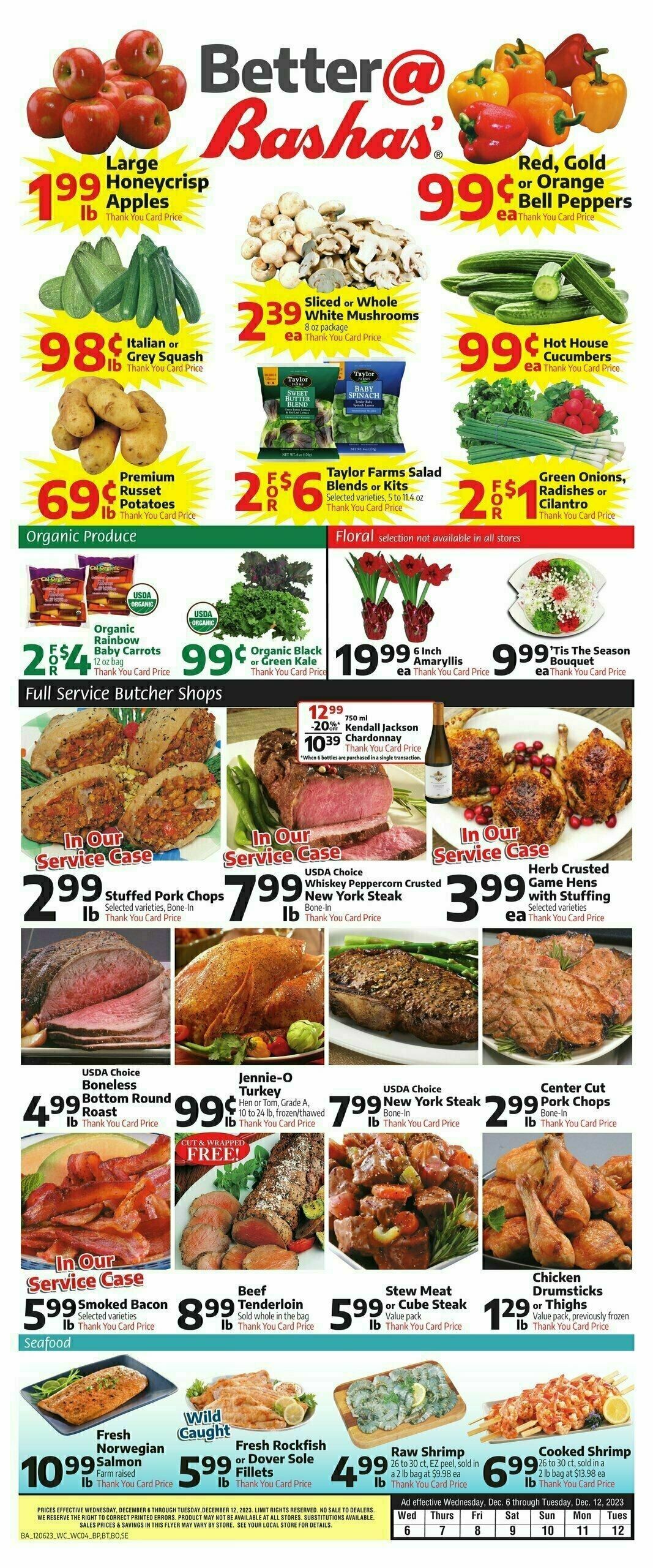 Bashas Weekly Ad from December 6
