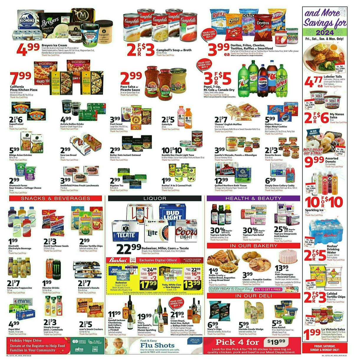 Bashas Weekly Ad from December 27