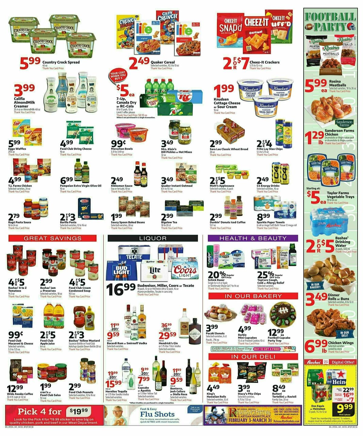 Bashas Weekly Ad Weekly Ad from January 31