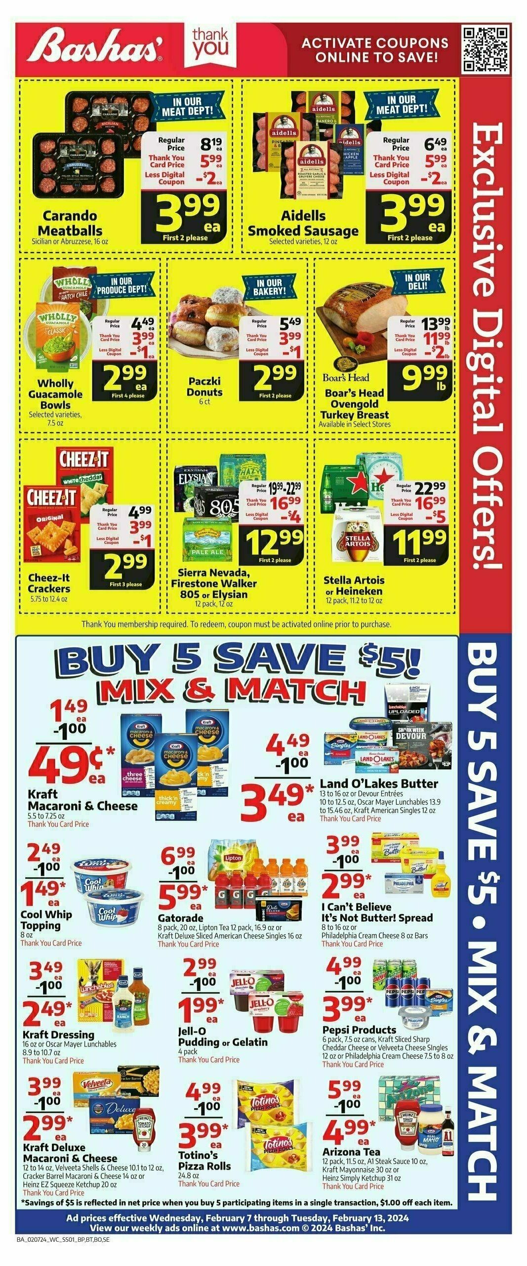 Bashas Weekly Ad from February 7