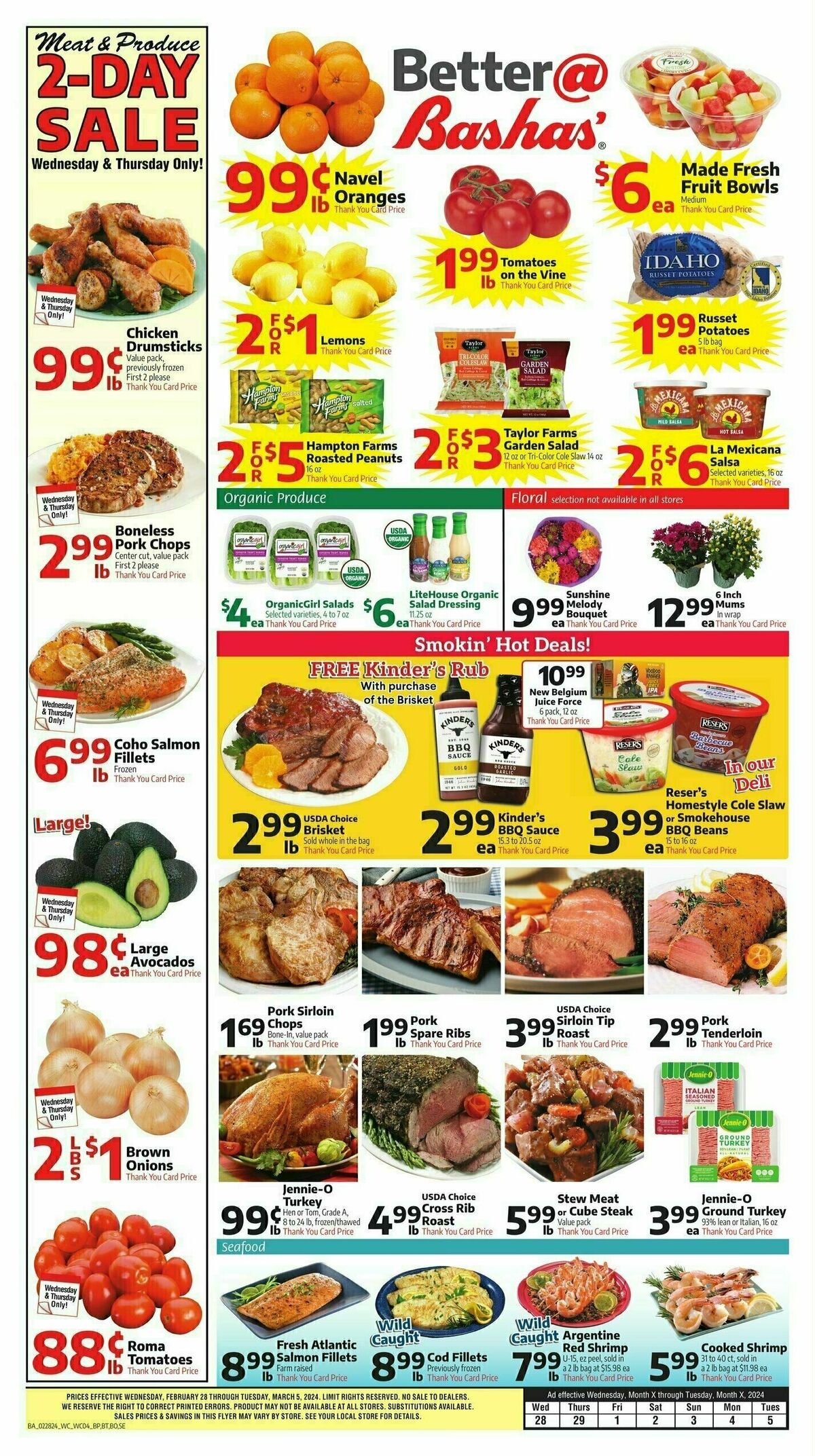 Bashas Weekly Ad from February 28