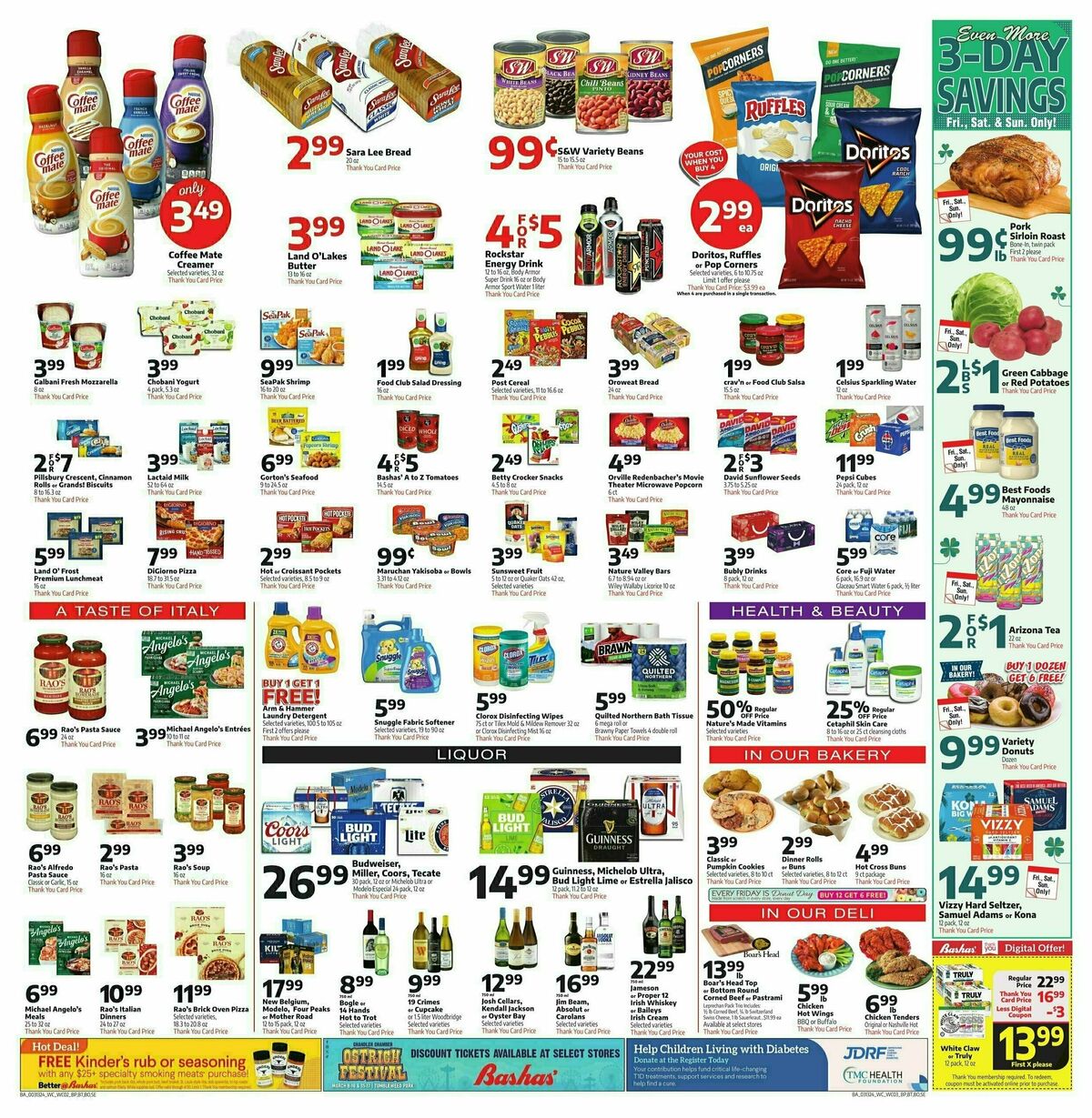 Bashas Weekly Ad from March 13