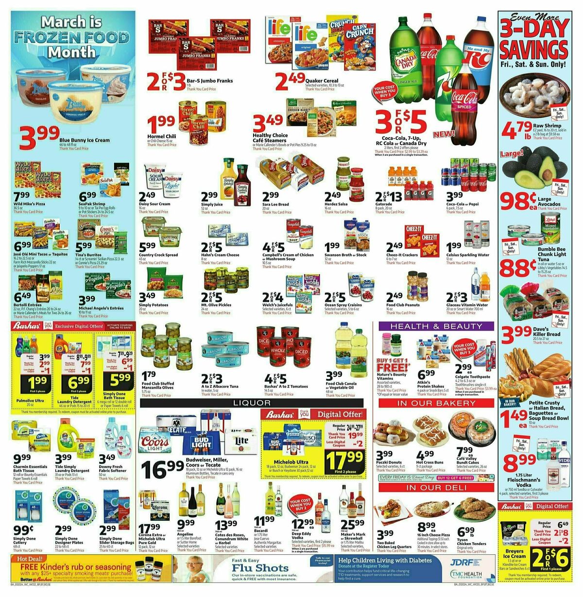 Bashas Weekly Ad from March 20