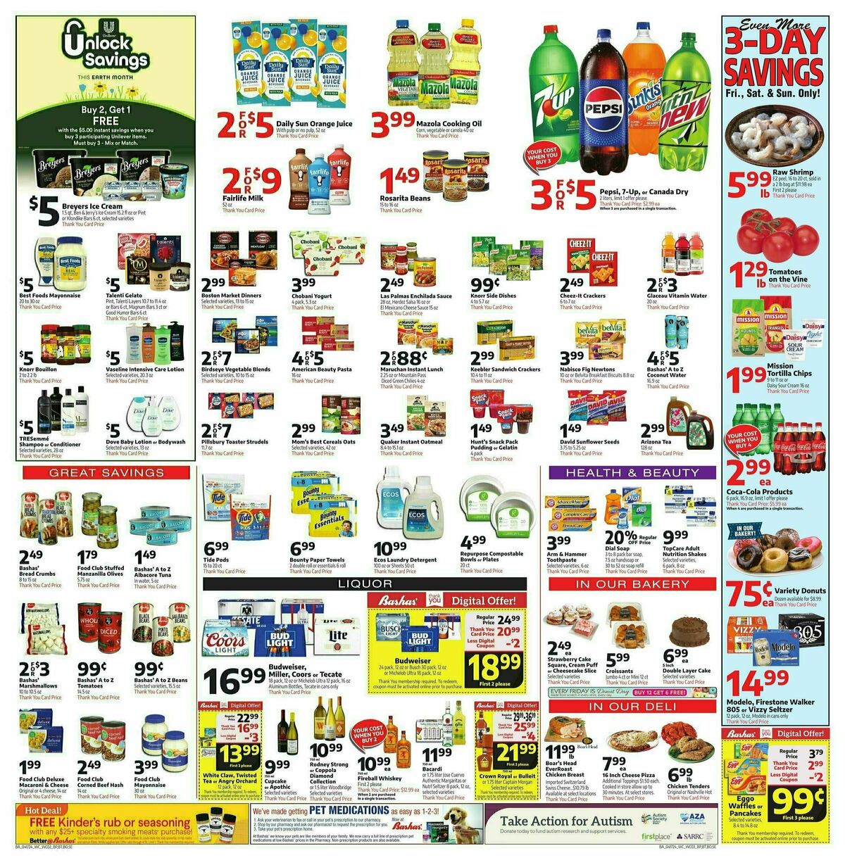 Bashas Weekly Ad from April 17