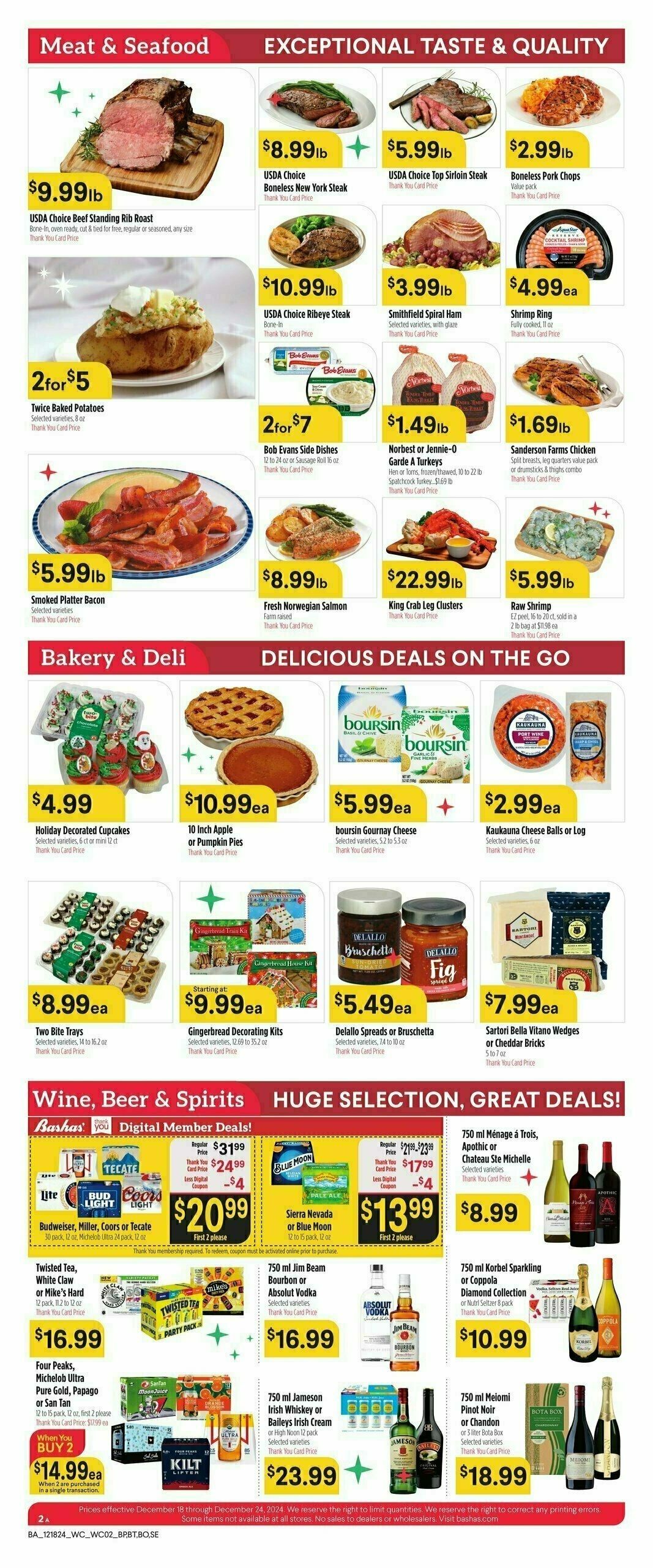 Bashas Weekly Ad from December 18