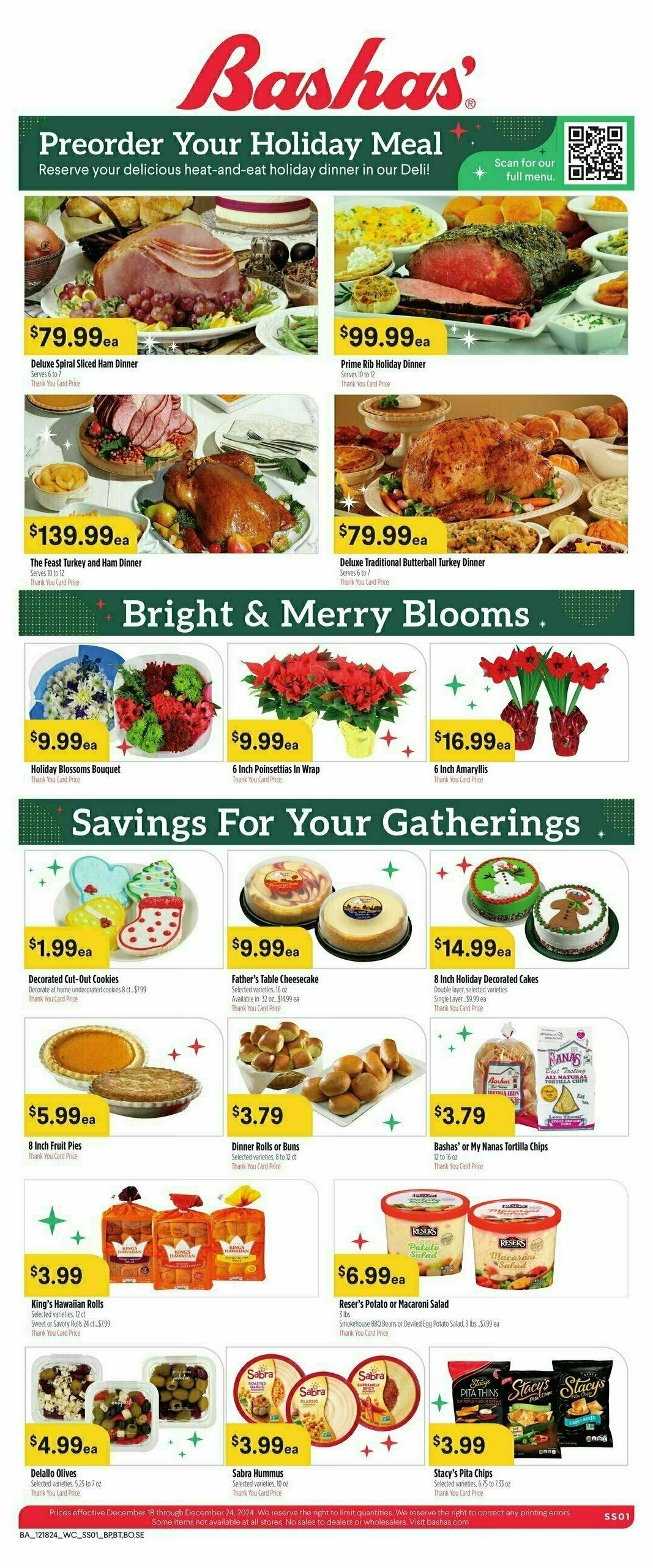 Bashas Weekly Ad from December 18